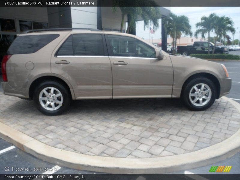 Radiant Bronze / Cashmere 2007 Cadillac SRX V6