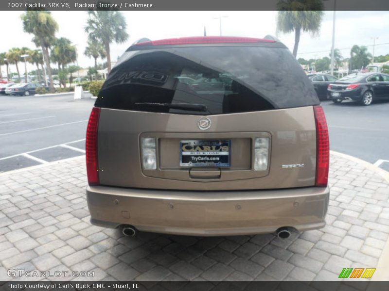 Radiant Bronze / Cashmere 2007 Cadillac SRX V6