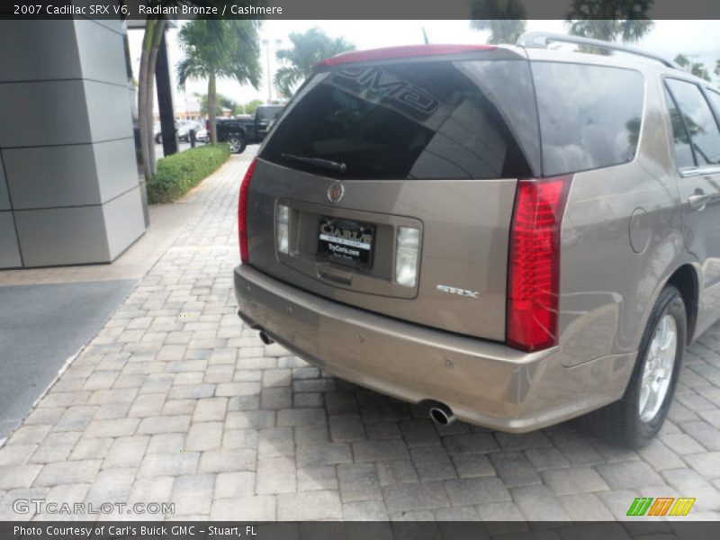 Radiant Bronze / Cashmere 2007 Cadillac SRX V6