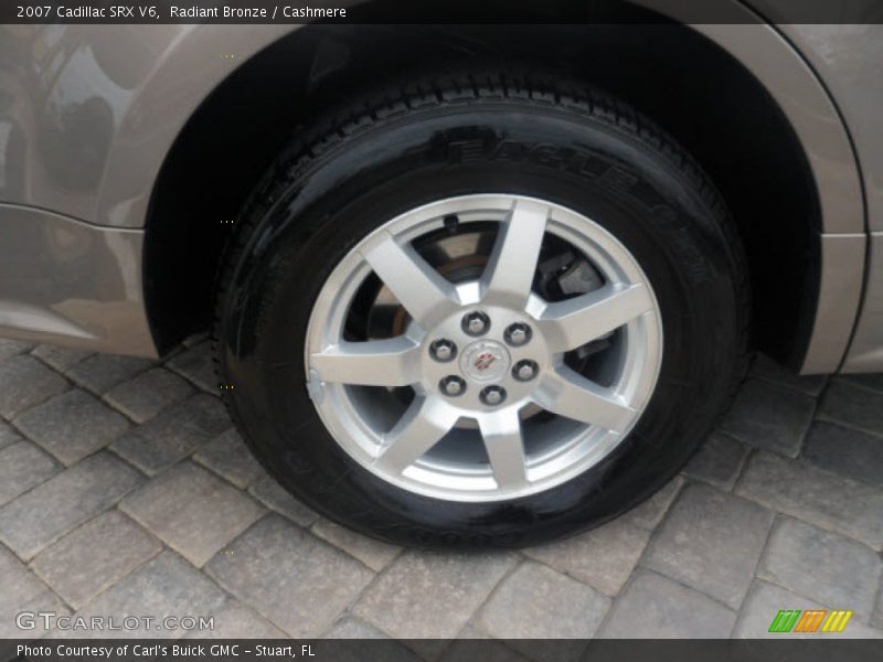Radiant Bronze / Cashmere 2007 Cadillac SRX V6