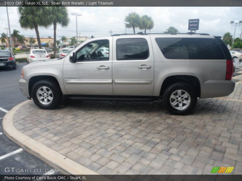 Silver Birch Metallic / Light Titanium 2009 GMC Yukon XL SLE