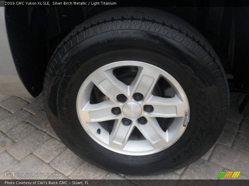 Silver Birch Metallic / Light Titanium 2009 GMC Yukon XL SLE