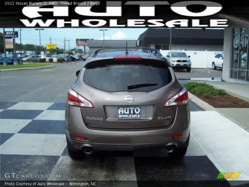 Tinted Bronze / Beige 2012 Nissan Murano SL AWD