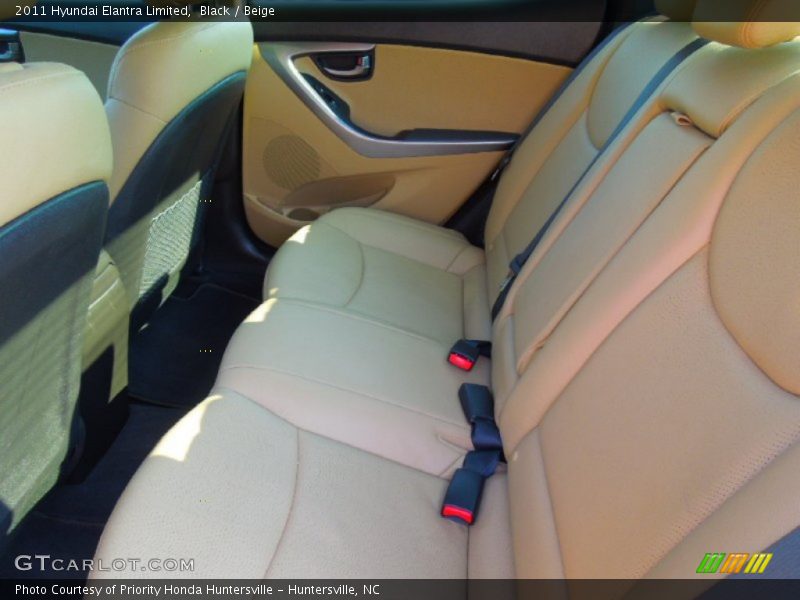 Black / Beige 2011 Hyundai Elantra Limited