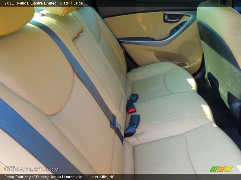 Black / Beige 2011 Hyundai Elantra Limited