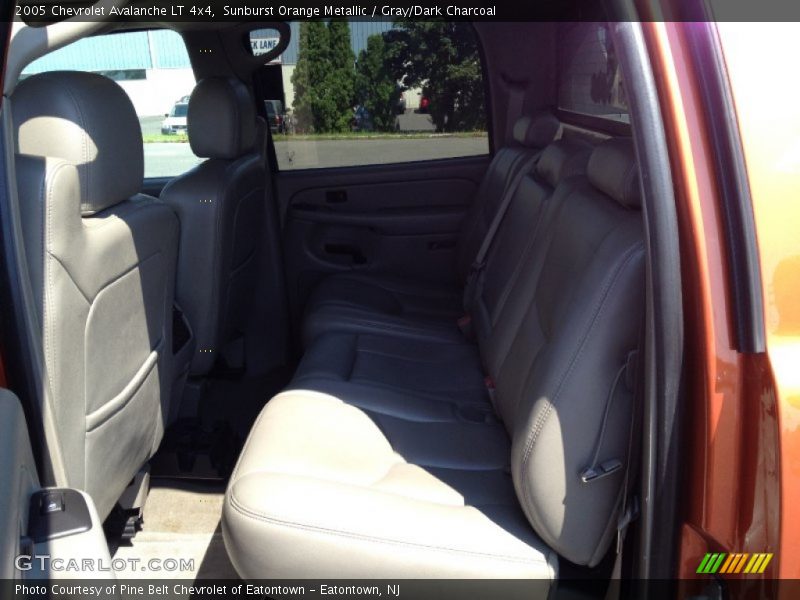 Sunburst Orange Metallic / Gray/Dark Charcoal 2005 Chevrolet Avalanche LT 4x4