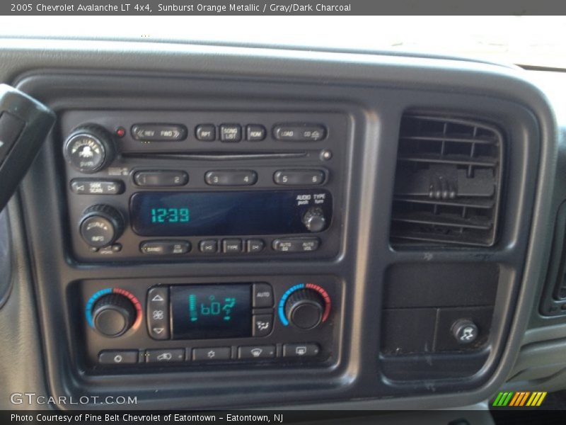 Sunburst Orange Metallic / Gray/Dark Charcoal 2005 Chevrolet Avalanche LT 4x4