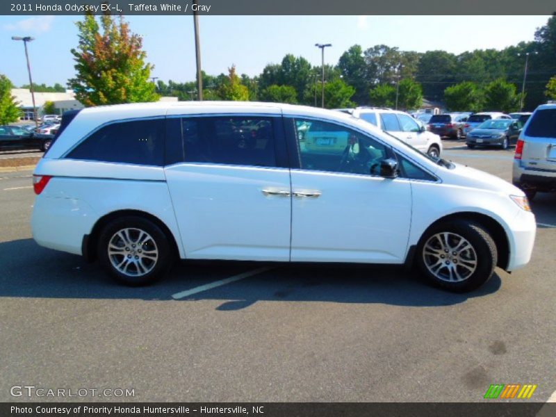 Taffeta White / Gray 2011 Honda Odyssey EX-L