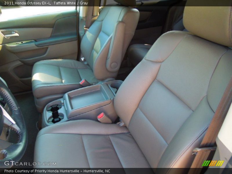 Taffeta White / Gray 2011 Honda Odyssey EX-L