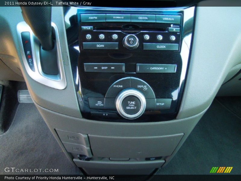 Taffeta White / Gray 2011 Honda Odyssey EX-L