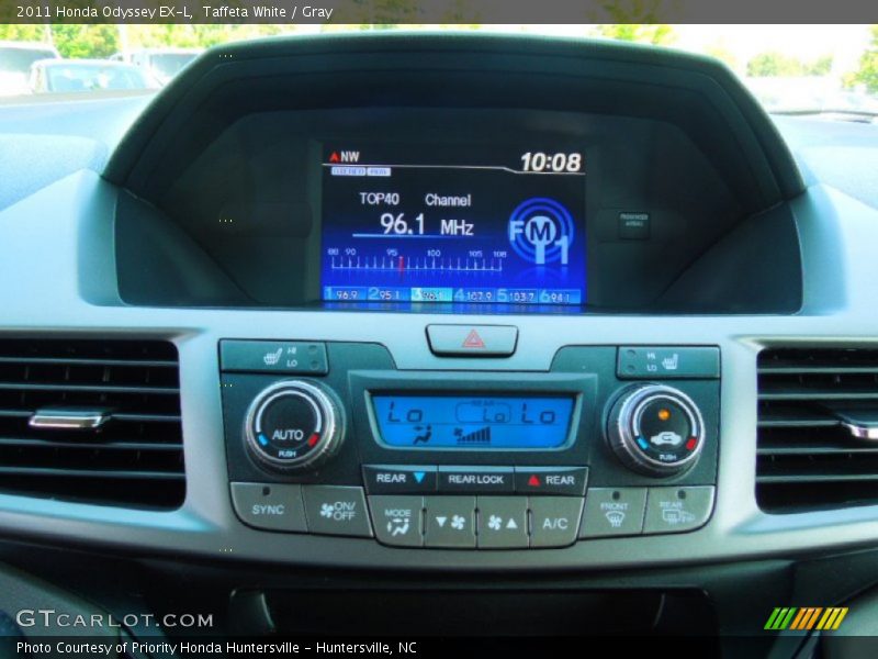 Taffeta White / Gray 2011 Honda Odyssey EX-L