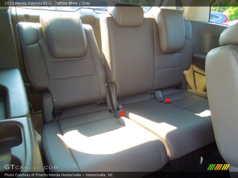 Taffeta White / Gray 2011 Honda Odyssey EX-L