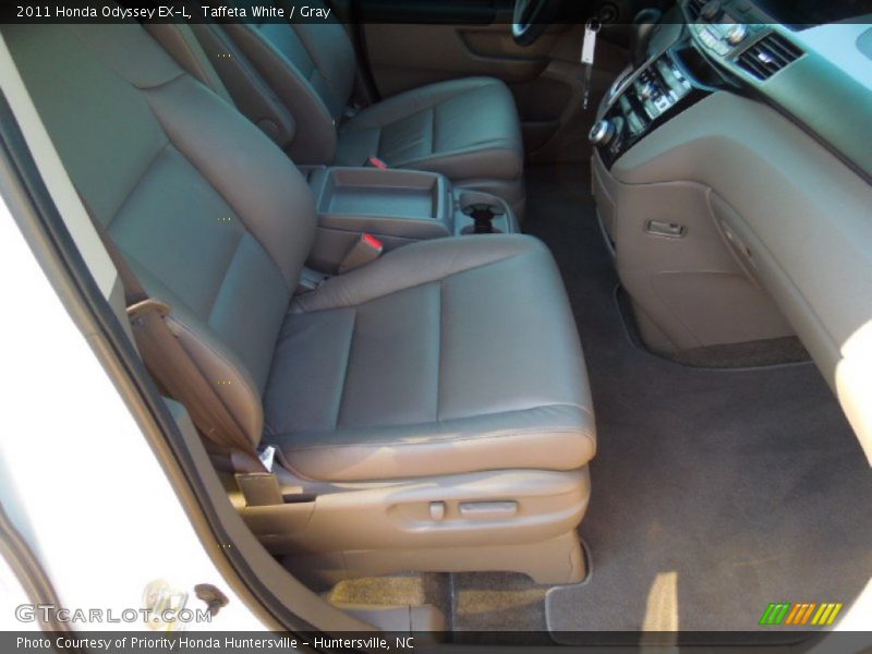 Taffeta White / Gray 2011 Honda Odyssey EX-L