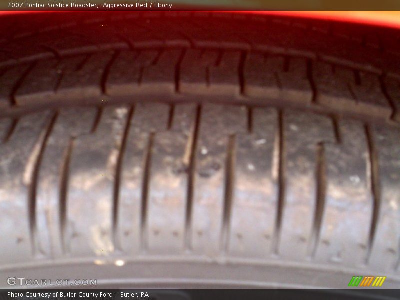 Aggressive Red / Ebony 2007 Pontiac Solstice Roadster