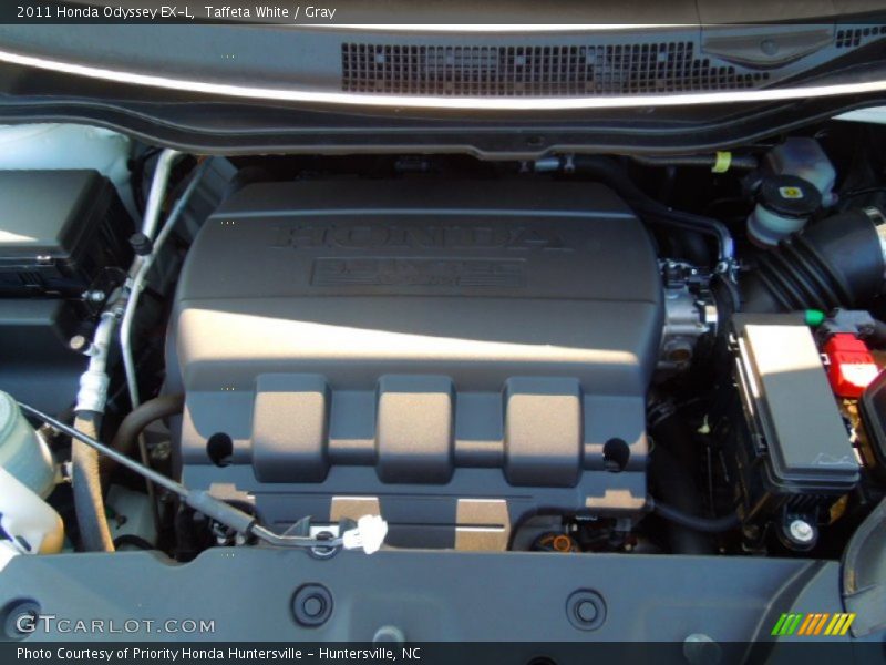 Taffeta White / Gray 2011 Honda Odyssey EX-L
