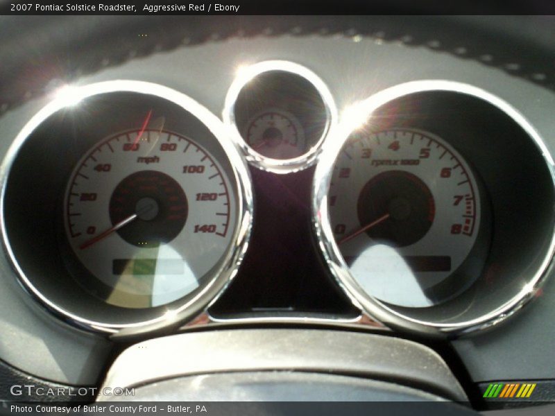 Aggressive Red / Ebony 2007 Pontiac Solstice Roadster