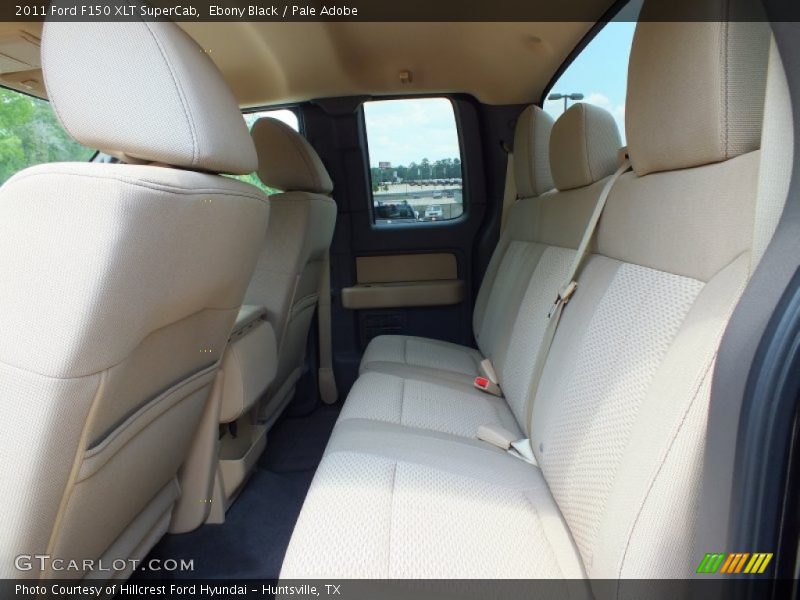 Ebony Black / Pale Adobe 2011 Ford F150 XLT SuperCab