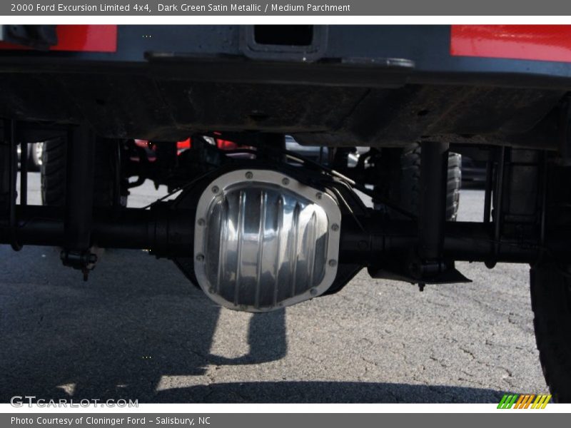 Dark Green Satin Metallic / Medium Parchment 2000 Ford Excursion Limited 4x4