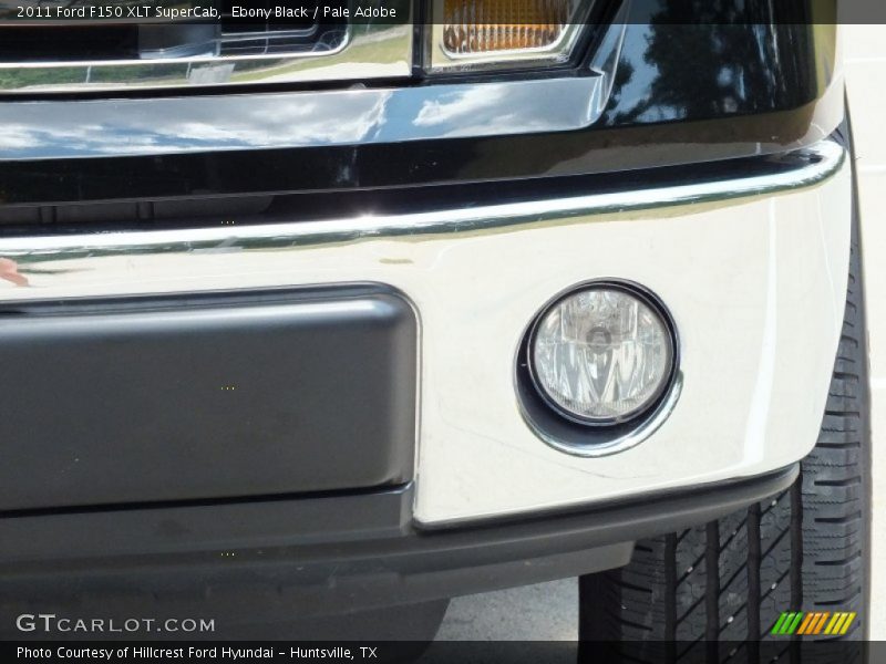 Ebony Black / Pale Adobe 2011 Ford F150 XLT SuperCab