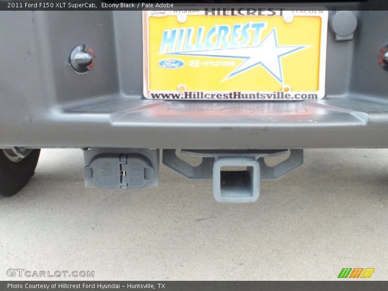 Ebony Black / Pale Adobe 2011 Ford F150 XLT SuperCab