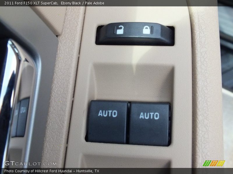 Ebony Black / Pale Adobe 2011 Ford F150 XLT SuperCab