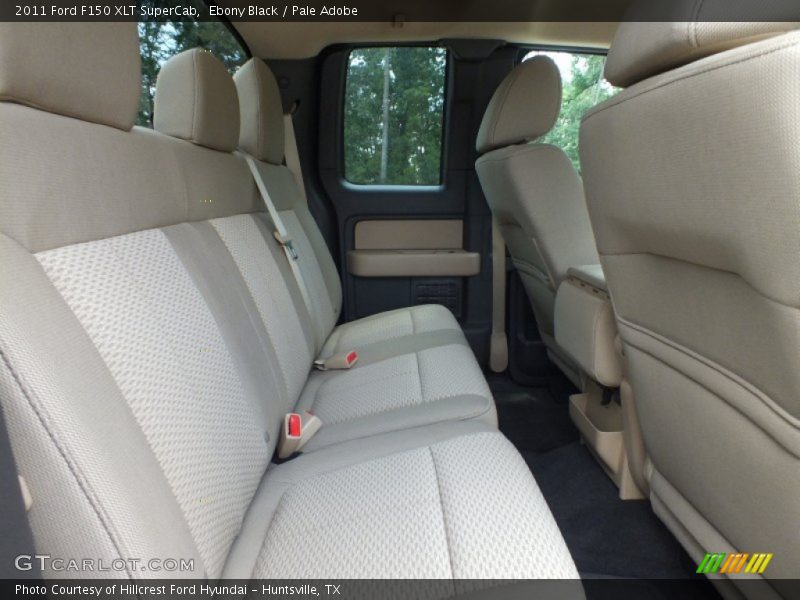 Ebony Black / Pale Adobe 2011 Ford F150 XLT SuperCab