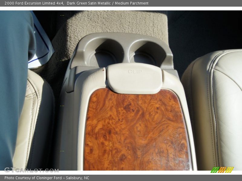 Dark Green Satin Metallic / Medium Parchment 2000 Ford Excursion Limited 4x4