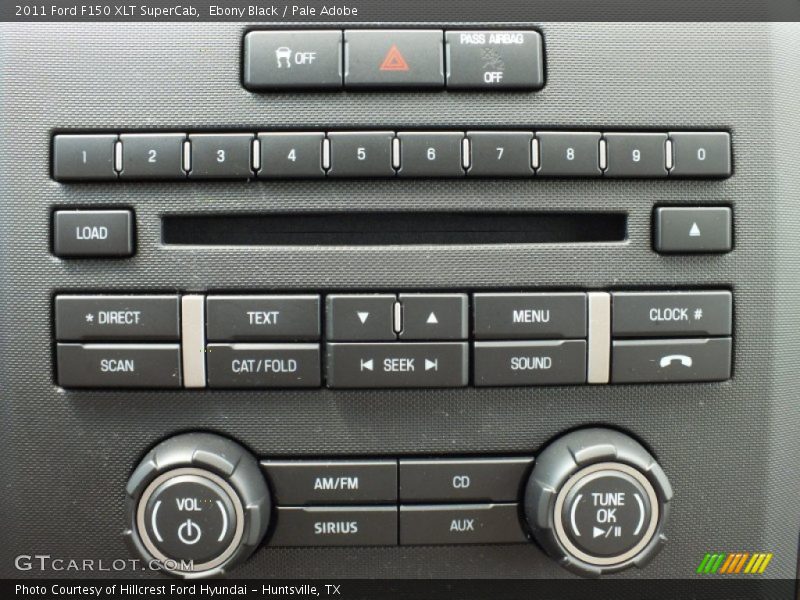 Ebony Black / Pale Adobe 2011 Ford F150 XLT SuperCab