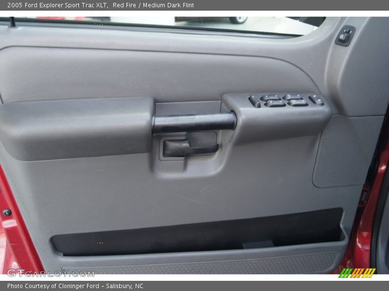 Red Fire / Medium Dark Flint 2005 Ford Explorer Sport Trac XLT