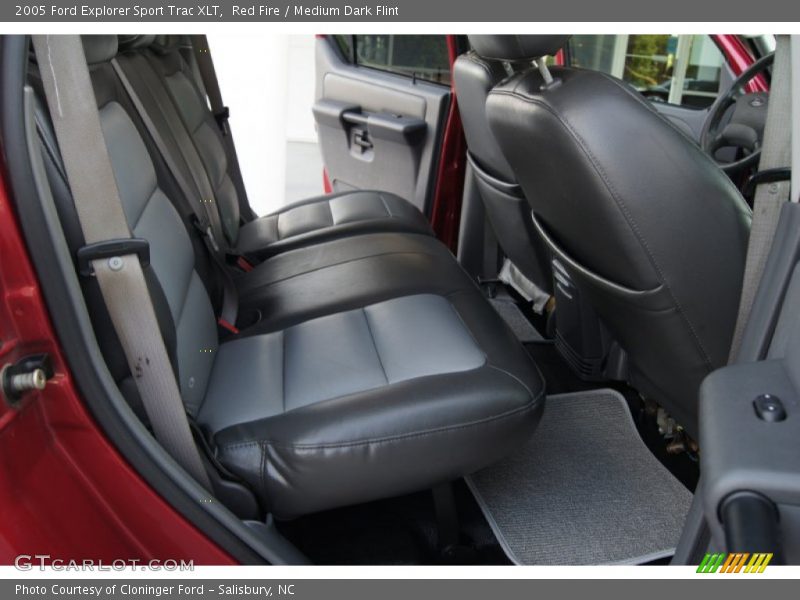 Red Fire / Medium Dark Flint 2005 Ford Explorer Sport Trac XLT