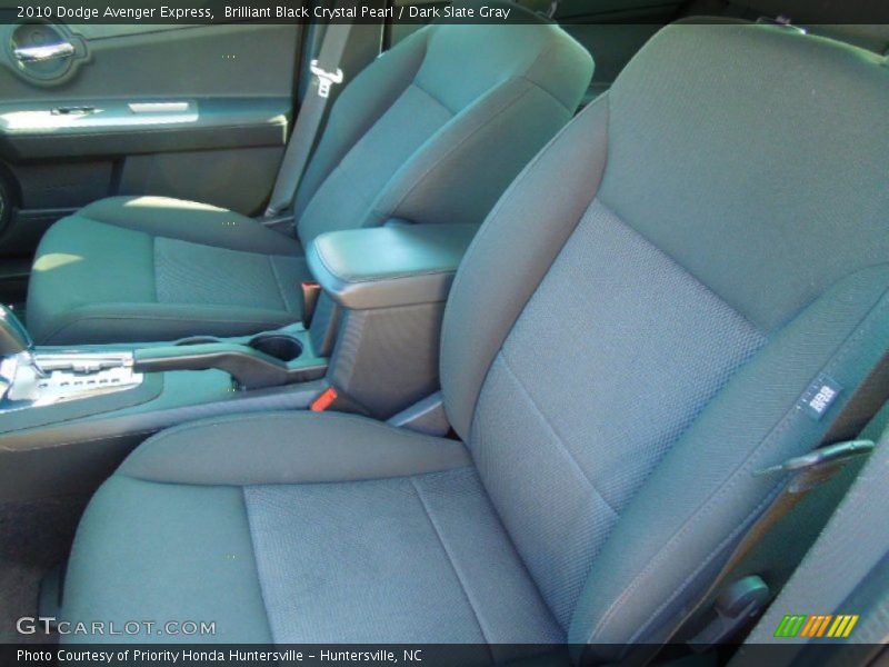 Brilliant Black Crystal Pearl / Dark Slate Gray 2010 Dodge Avenger Express