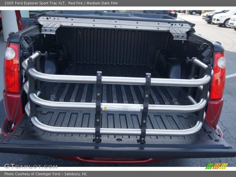 Red Fire / Medium Dark Flint 2005 Ford Explorer Sport Trac XLT