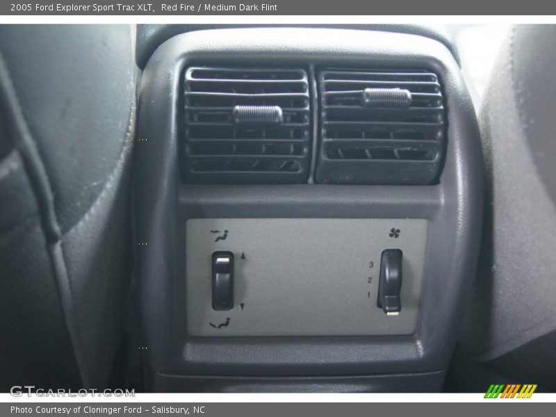 Red Fire / Medium Dark Flint 2005 Ford Explorer Sport Trac XLT