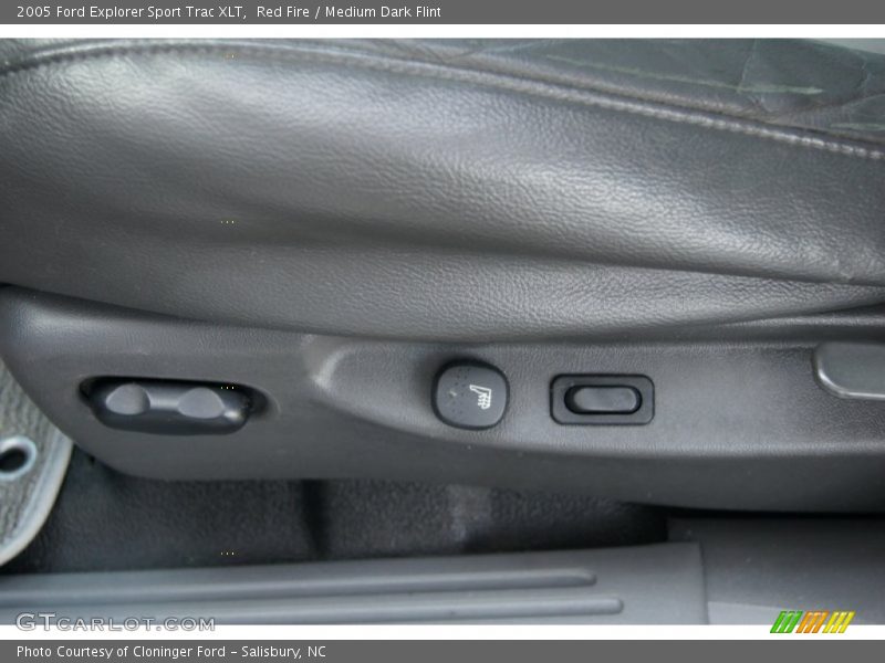 Red Fire / Medium Dark Flint 2005 Ford Explorer Sport Trac XLT