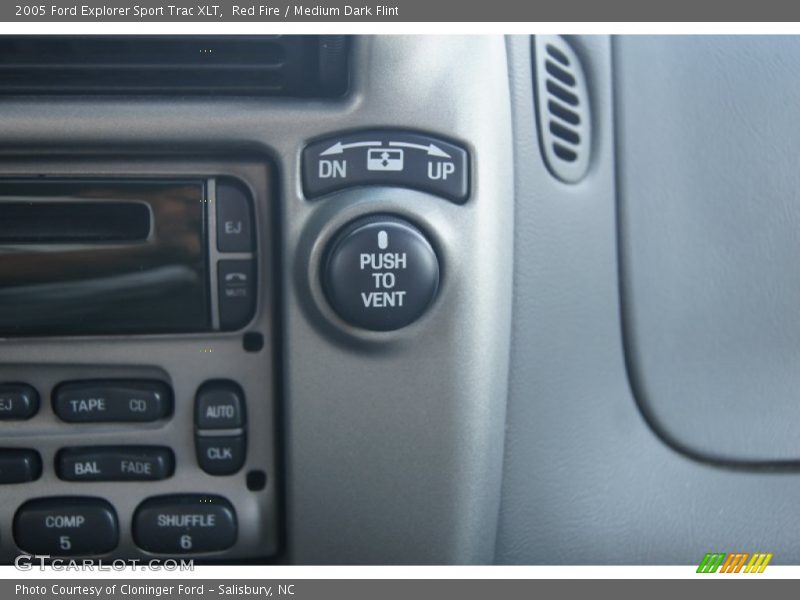 Red Fire / Medium Dark Flint 2005 Ford Explorer Sport Trac XLT