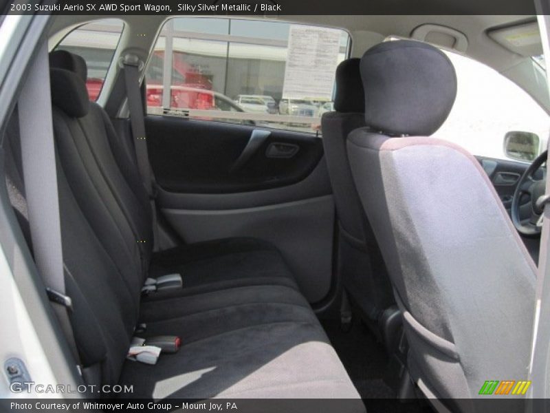 Silky Silver Metallic / Black 2003 Suzuki Aerio SX AWD Sport Wagon