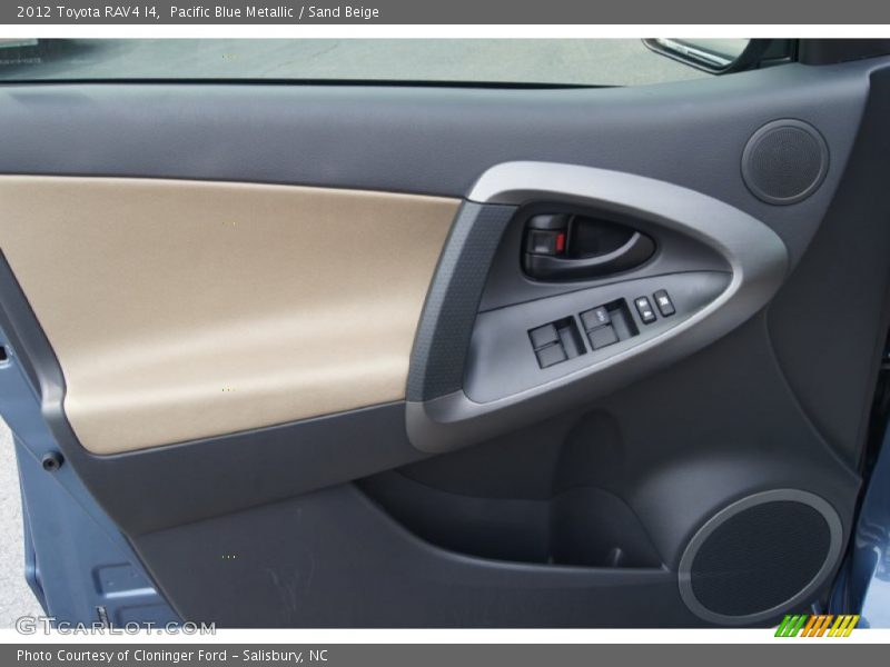 Pacific Blue Metallic / Sand Beige 2012 Toyota RAV4 I4