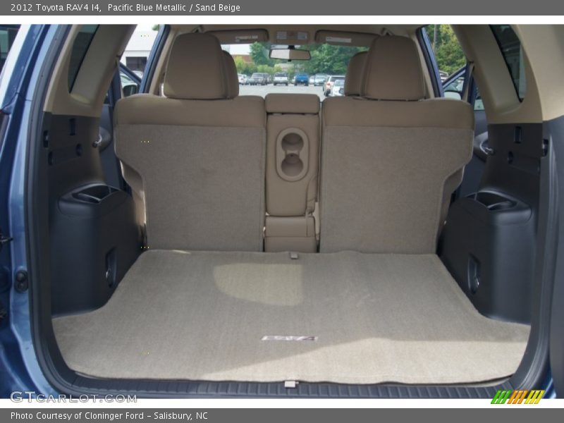 Pacific Blue Metallic / Sand Beige 2012 Toyota RAV4 I4