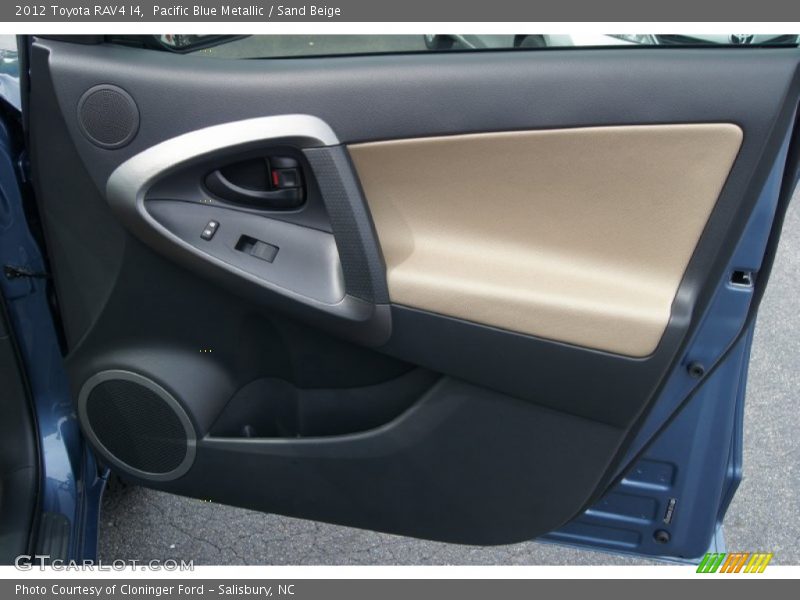 Pacific Blue Metallic / Sand Beige 2012 Toyota RAV4 I4