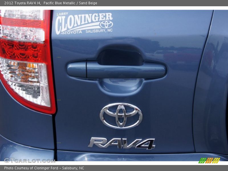 Pacific Blue Metallic / Sand Beige 2012 Toyota RAV4 I4