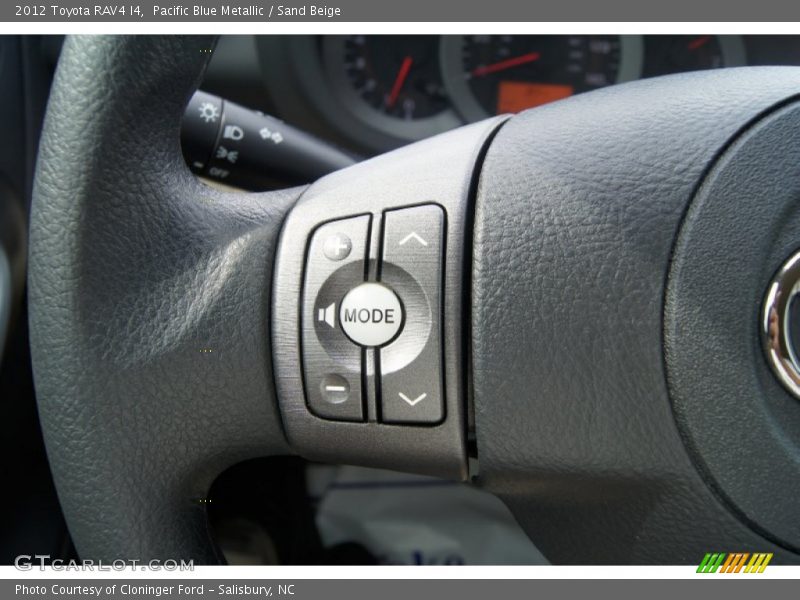 Pacific Blue Metallic / Sand Beige 2012 Toyota RAV4 I4