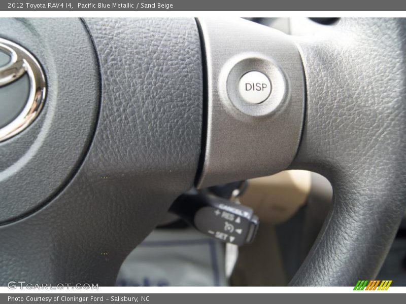 Pacific Blue Metallic / Sand Beige 2012 Toyota RAV4 I4