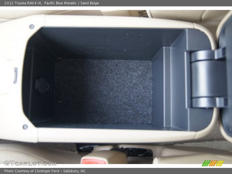 Pacific Blue Metallic / Sand Beige 2012 Toyota RAV4 I4