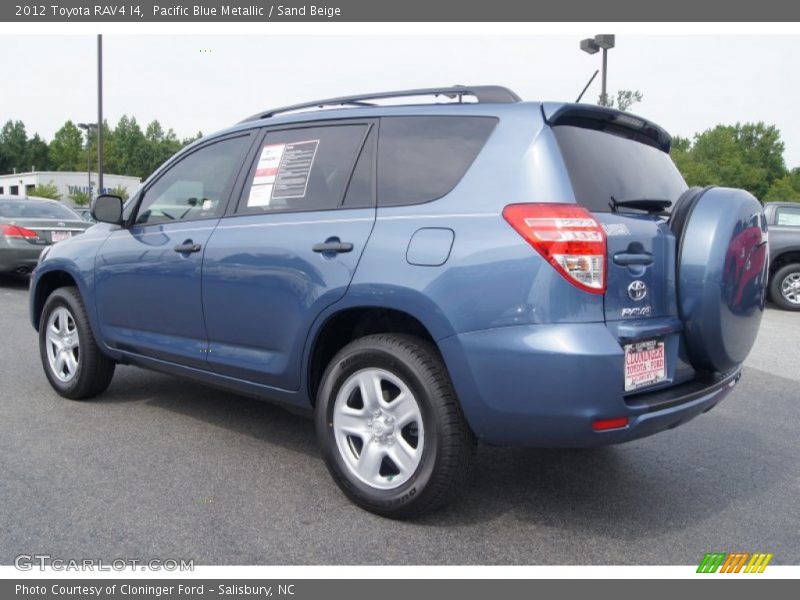 Pacific Blue Metallic / Sand Beige 2012 Toyota RAV4 I4
