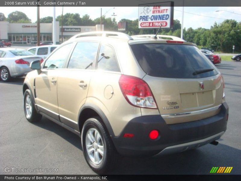 Golden Cashmere / Tan 2008 Saturn VUE XE