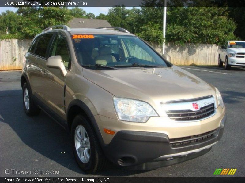 Golden Cashmere / Tan 2008 Saturn VUE XE
