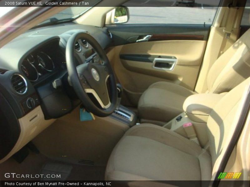 Golden Cashmere / Tan 2008 Saturn VUE XE