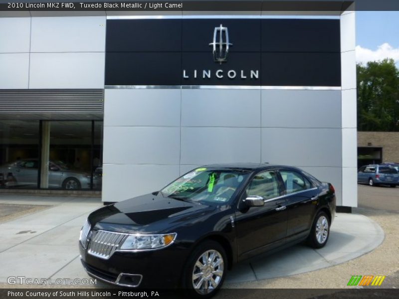 Tuxedo Black Metallic / Light Camel 2010 Lincoln MKZ FWD