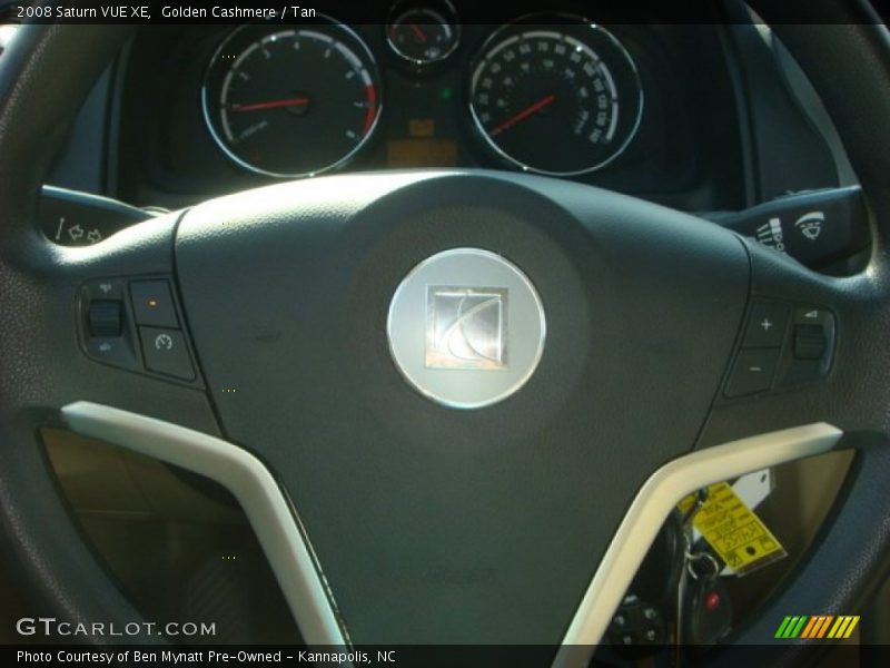 Golden Cashmere / Tan 2008 Saturn VUE XE