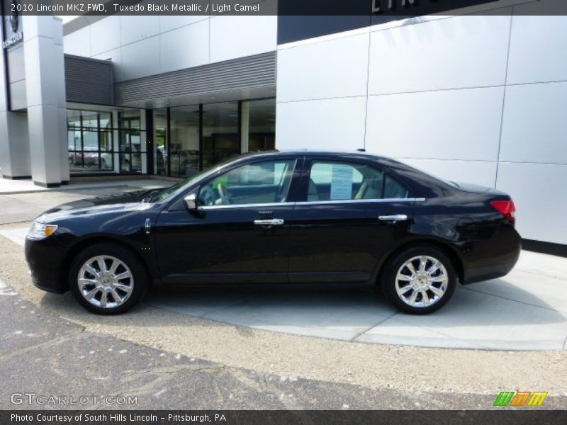 Tuxedo Black Metallic / Light Camel 2010 Lincoln MKZ FWD
